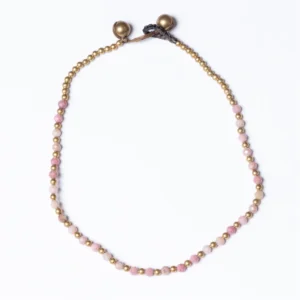Crystal Healing Anklets - Pink Tourmaline - Love - Pink