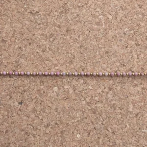 Crystal Healing Anklets - Pink Tourmaline - Love - Pink Close Up