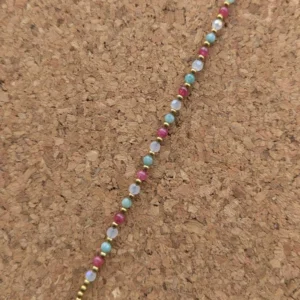 Crystal Healing Bracelets - Amazonite - Health - Mixed Close Up
