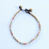Crystal Healing Bracelets - Rhodonite - Balance - Pastel
