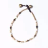 Crystal Healing Bracelets - Tigers Eye - Courage - Gold