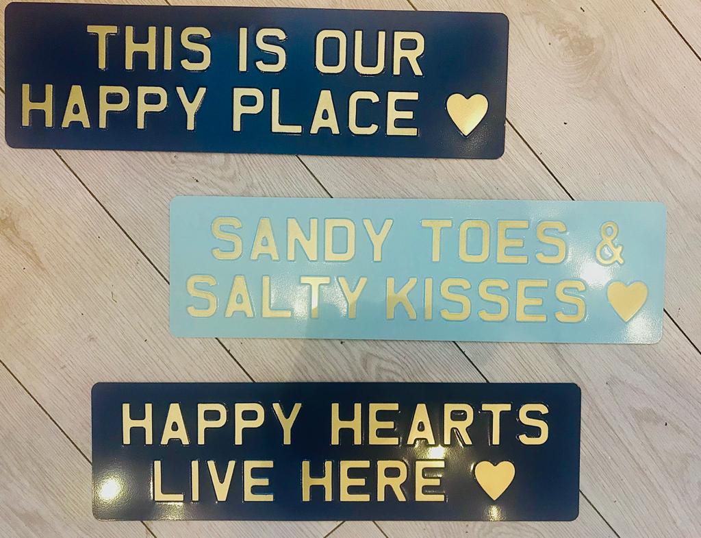 1894 Bespoke Metal Sign