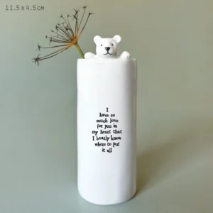 East of India - Animal Vase - Bear 6084