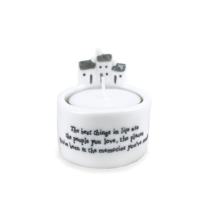 East of India - Tealight Holder - The best things in life - Single