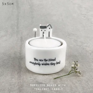 East of India - Tealight holder - You Are the Friend - 5742