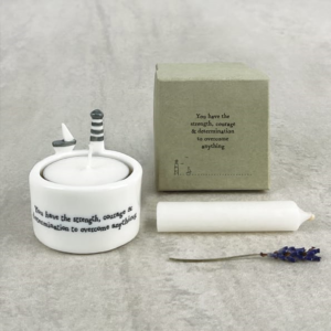 East of India - Tealight Holder - You have the strength