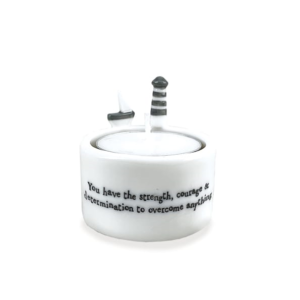 East of India - Tealight Holder - You have the strength - Single