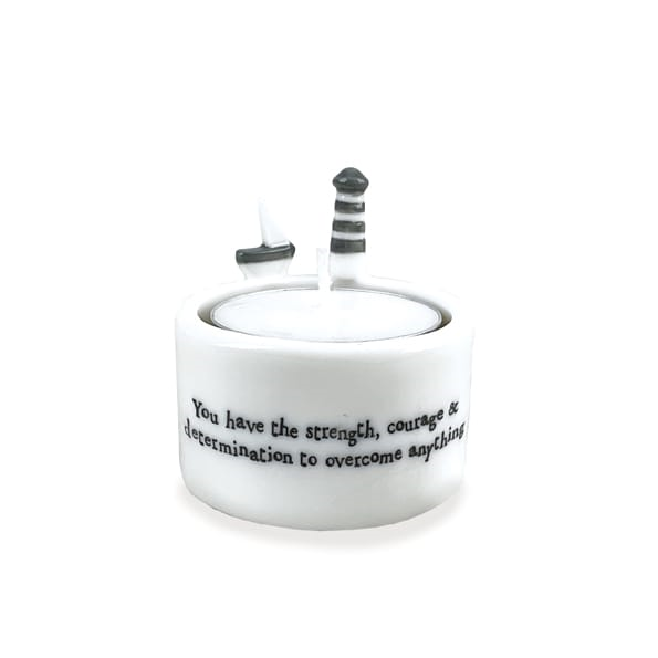 East of India - Tealight Holder - You have the strength - Single