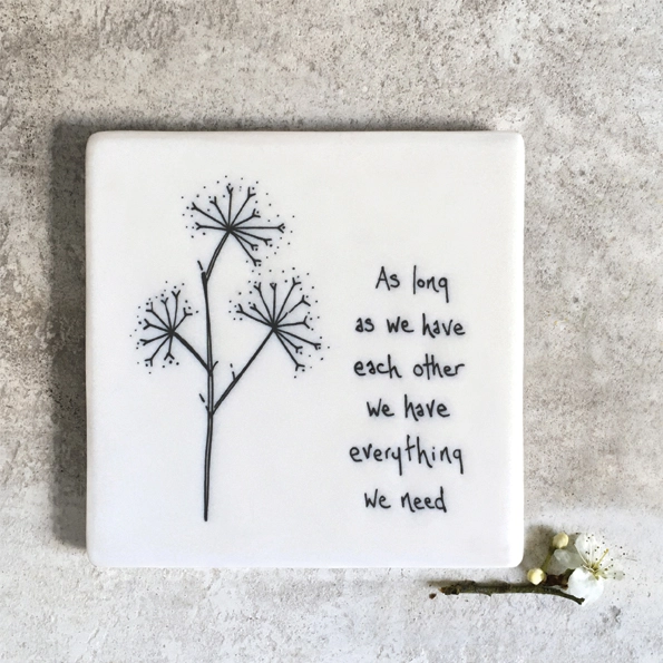 East of India - Coasters Floral - As Long As Each 171