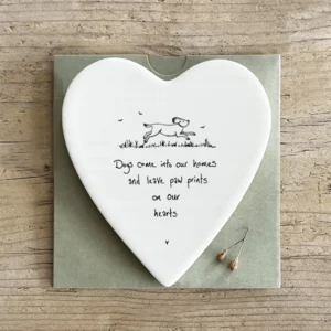 East of India - Coasters Heart - Dogs Come Into Our 0155 Sleeve