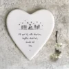 East of India - Coasters Round Heart - Fill Life With Adventure - 145