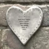 East of India - Coasters Rustic Heart - Even When Miles Apart Friends Close At Heart - 185