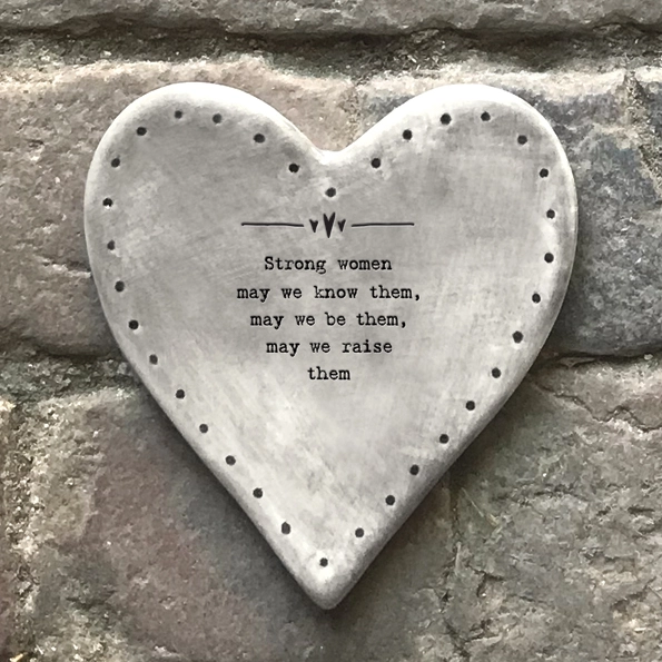 East of India - Coasters Rustic Heart - Strong Women - 182