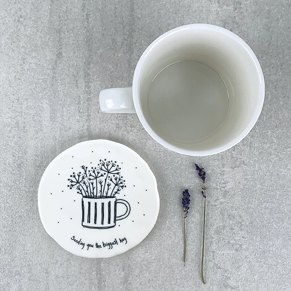 East of India - Coasters Round - Sendign Big Hugs - 190 Lifestyle