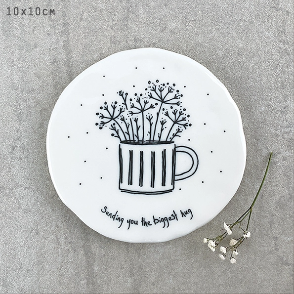 East of India - Coasters Round - Sendign Big Hugs - 190