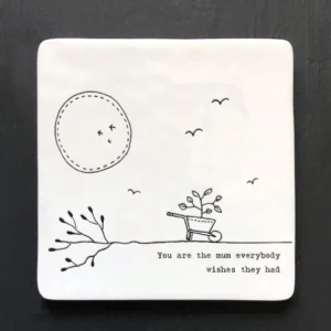 East of India - Coasters Twig - You Are The Mum 166 Close up