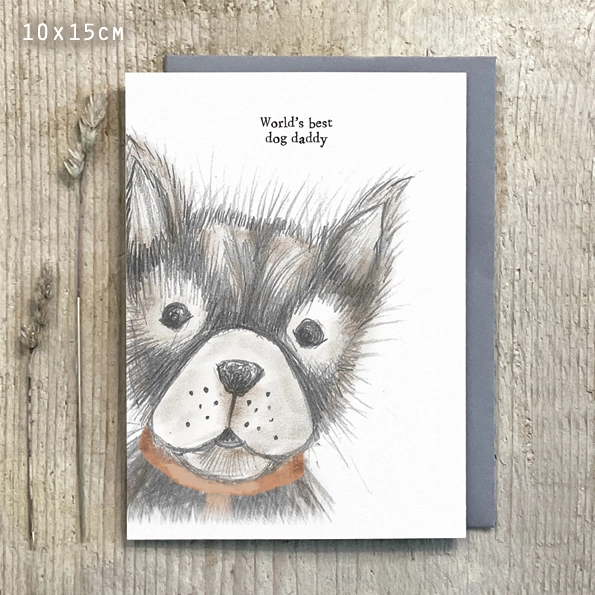 East of India - Dog Card - Best Dog Daddy 2434B
