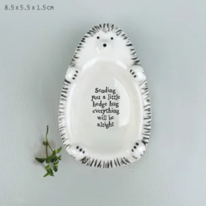 East of India - Porcelain Flat Hedgehog Dish 6081.5