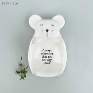 East of India - Porcelain Flat Mouse Dish 6081.6