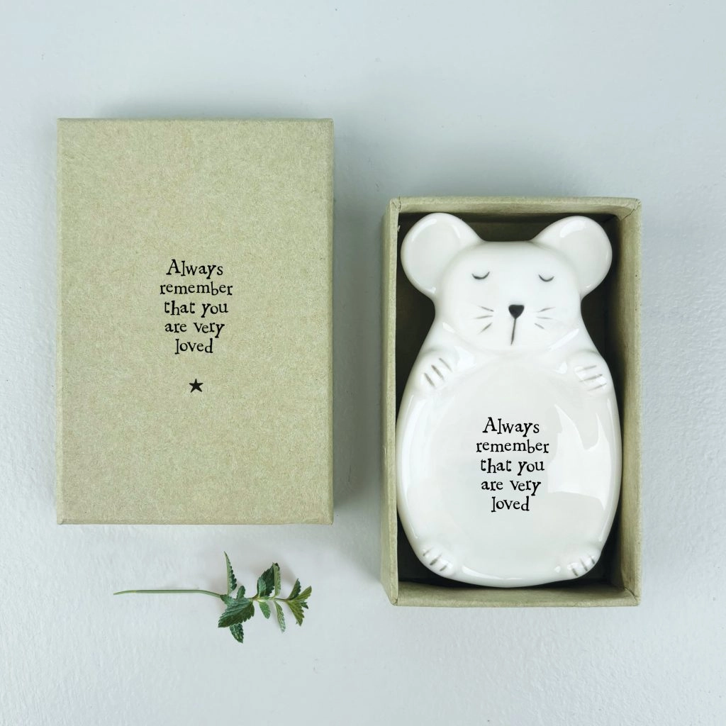 East of India - Porcelain Flat Mouse Dish 6081.6 Boxed