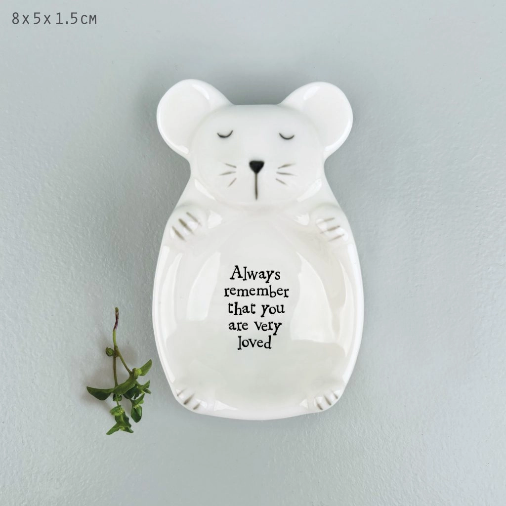 East of India - Porcelain Flat Mouse Dish 6081.6