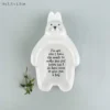 East of India - Porcelain Flat Rabbit Dish 6081.4