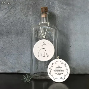 East Of India - Flat Hanging Bauble - Bar and Robin - Brightest Stars 6542