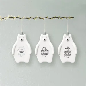 East of India - Hanging Animals - Bear Collection