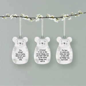 East of India - Hanging Animals - Mouse Collection