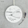 East of India - Hanging Circle - Countryside Theme - Bless this home
