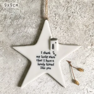 East of India - Hanging Star - Thank My Lucky Stars 6659