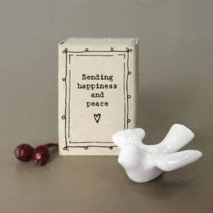 East of India - Matchbox - Dove - Happiness and Peace 5644 CloseUp