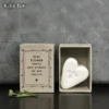 East of India - Matchbox Paw Print Heart - Best Friends - 5662