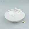 East of India - Medium Animal Bowls - Cat & Mouse - Home Is Where The Hugs Are 6082.1