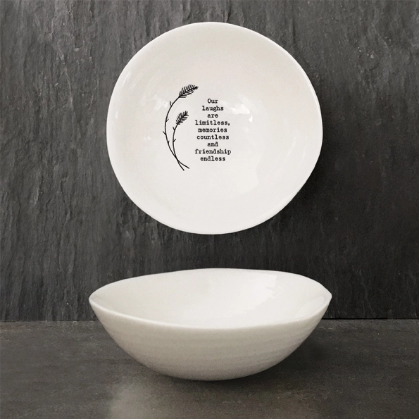 East of India - Medium Bowls - Our Laughs Are Limitless - 6121