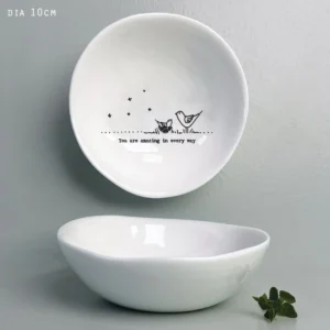 East Of India - Medium Wobbly Bowls - You Are Amazing 6030