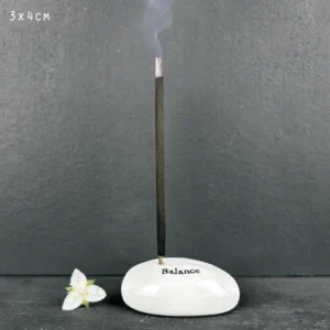 East of India - Pebble Incense Holder - Balance 4347