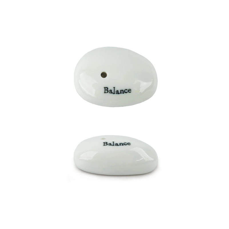 East of India - Pebble Incense Holder - Balance 4347 Close Up