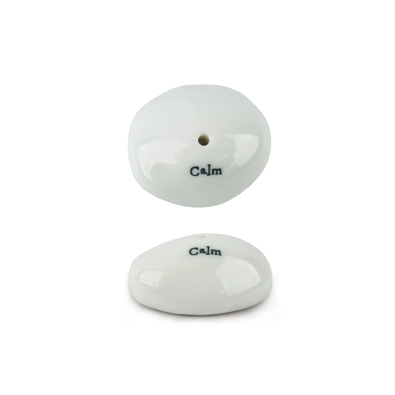 East of India - Pebble Incense Holder - Calm 4344 Close Up