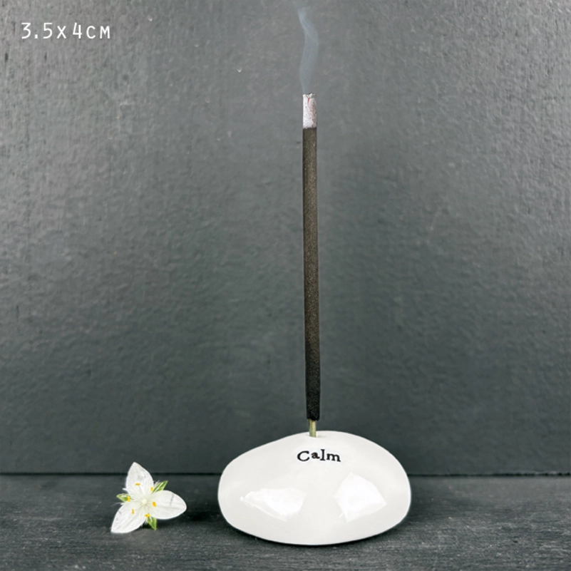 East of India - Pebble Incense Holder - Calm 4344