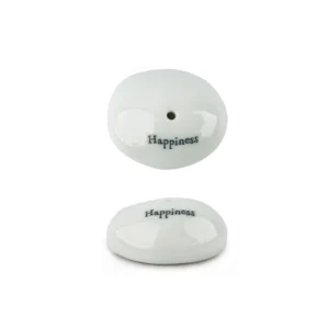 East of India - Pebble Incense Holder - Happiness 4346 Close Up