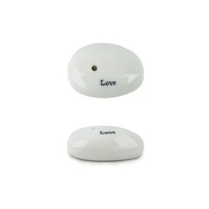East of India - Pebble Incense Holder - Love 4345 Close Up