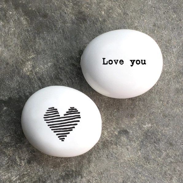 East of India - Pebble Token - Love You 4316