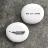 East of India - Pebble Token - You Are Loved 4314