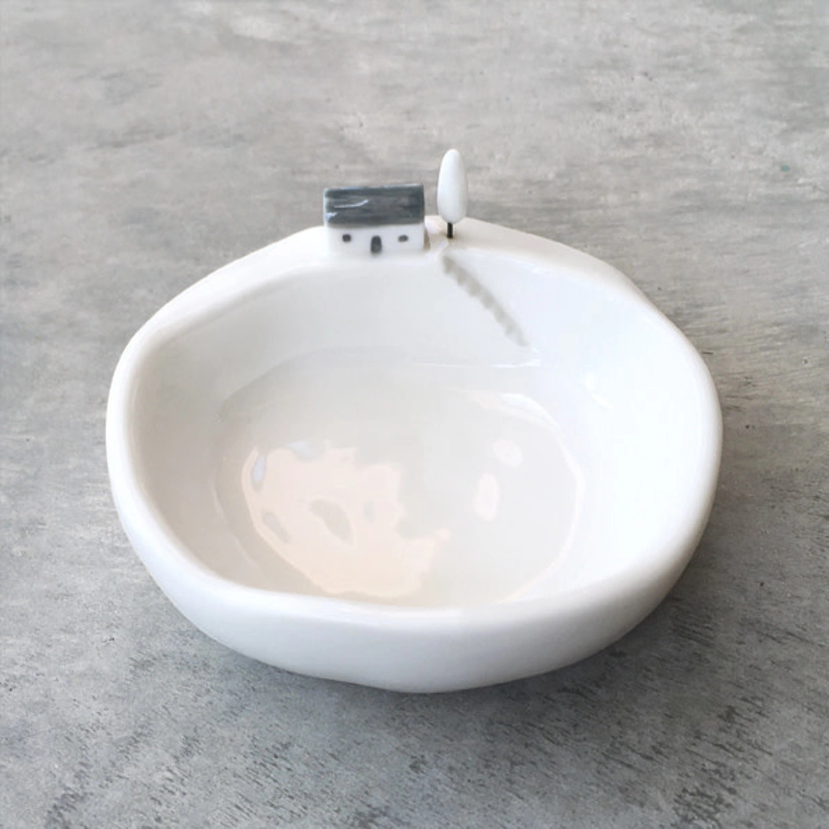 East of India - Porcelain Bowl - Lakeside - 5611