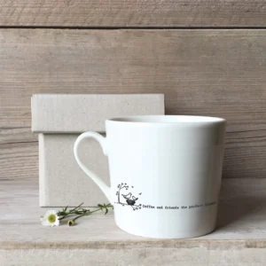 East of India - Sentiment Mug - Coffee And Friends - 5902 Boxed