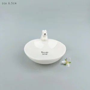 East of India - Small Animal Bowls - Rabbit - You Are Loved 6083.3