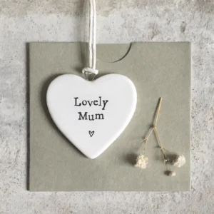 East of India - Small Hanging Heart - Lovely Mum - 4169 Sleeve