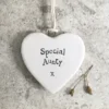 East of India - Small Hanging Heart - Special Aunty - 4185