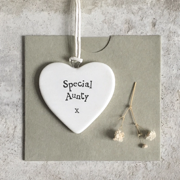 East of India - Small Hanging Heart - Special Aunty - 4185 Sleeve